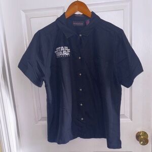 ultra Club Star Wars Weekends  embroidered Black Woman’s shirt size XL (sale☀️)